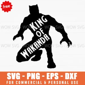 Free Black Panther Tribal Mask Svg