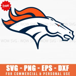 Free Denver Broncos Logo Svg