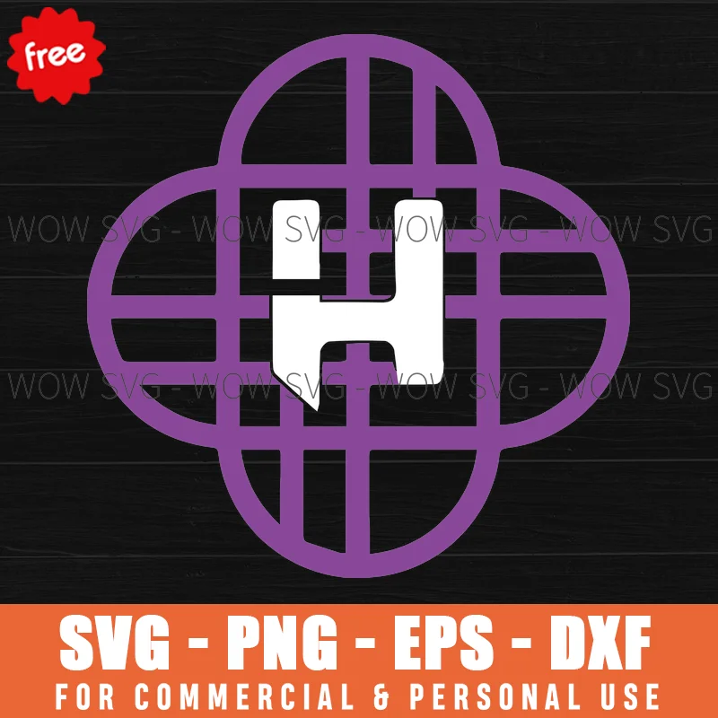 Free Hunter Logo Demon X Hunters Svg