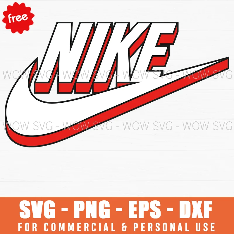 Free Nike Retro Sport Logo Svg