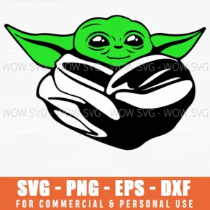 Baby Alien Swaddled In Blanket Svg Png