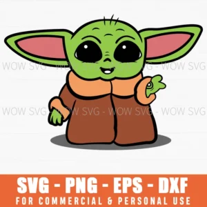 Cute Baby Alien Smiling Cartoon Svg Png For Sublimation