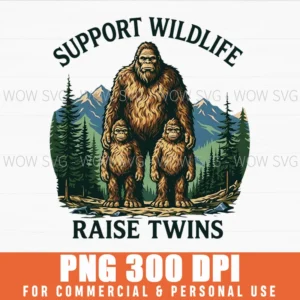 Twin Parent Support Wildlife Raise Twins Funny Mom Dad Life Png