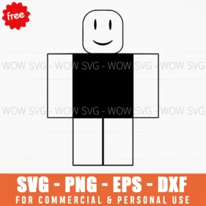 Free Roblox Basic Avatar Silhouette Svg