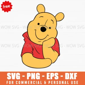 Free Thinking Winnie The Pooh Svg