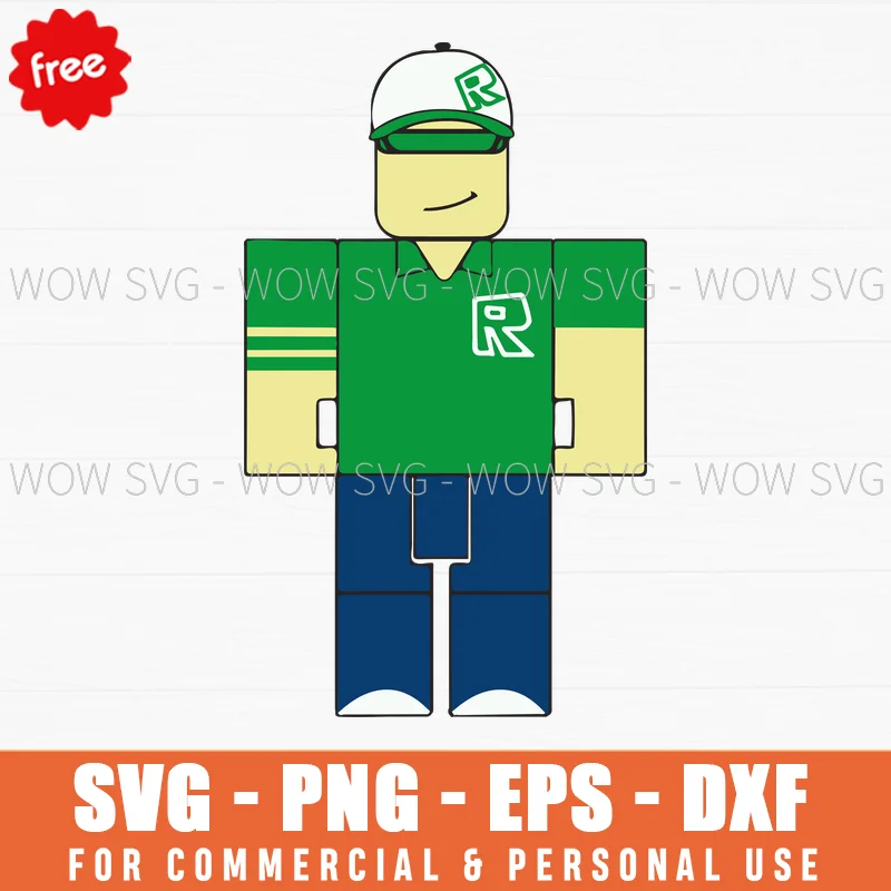 Free Roblox Green Polo Svg Avatar Svg