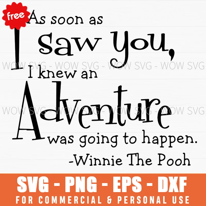 Free Winnie The Pooh Eating Honey From A Pot Svg