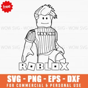 Free Roblox Character Logo Svg