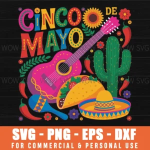 Cinco De Mayo Svg Mexican Fiesta 5 De Mayo Svg Png