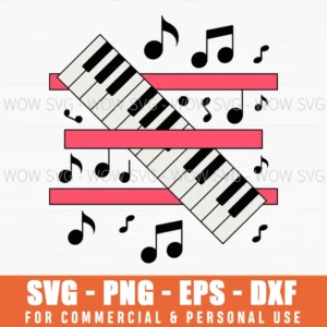 Piano Beat It Costume Svg Png