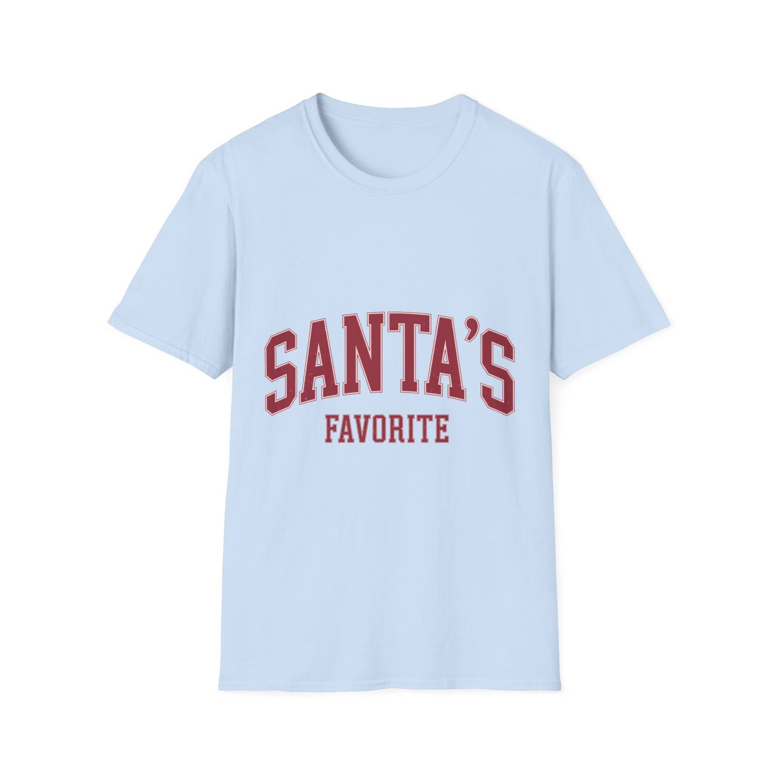 Santa's Favorite T-Shirt – Varsity Christmas Tee - Image 11